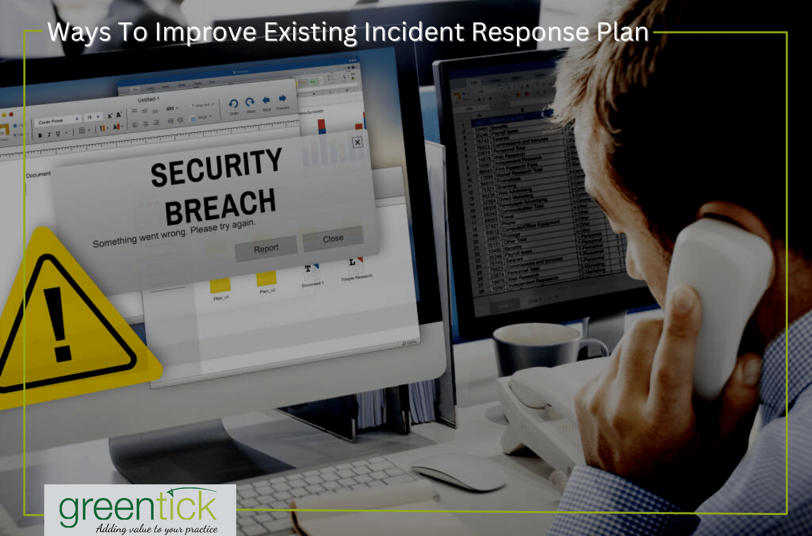 ways to improve existing incident response plan
